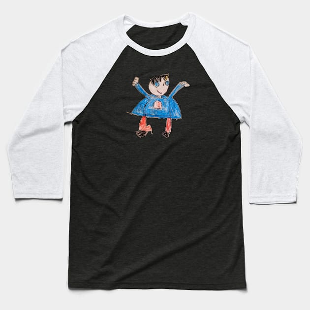 super brother Baseball T-Shirt by Angel Rivas